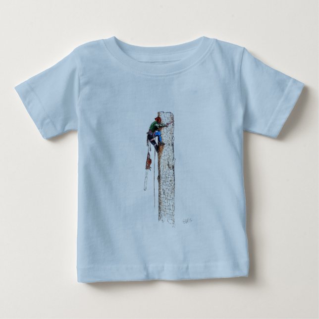 Tree Surgeon Arborist Baby T-Shirt (Front)
