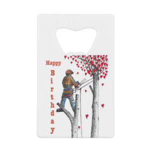 Tree surgeon Arborist Birthday Card