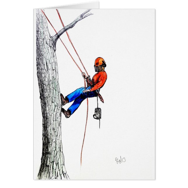 Tree Surgeon Arborist Forester (Front)