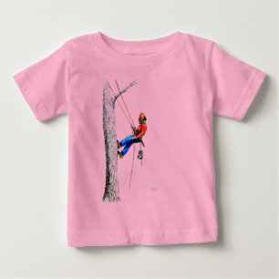 Tree Surgeon Arborist Forester Baby T-Shirt