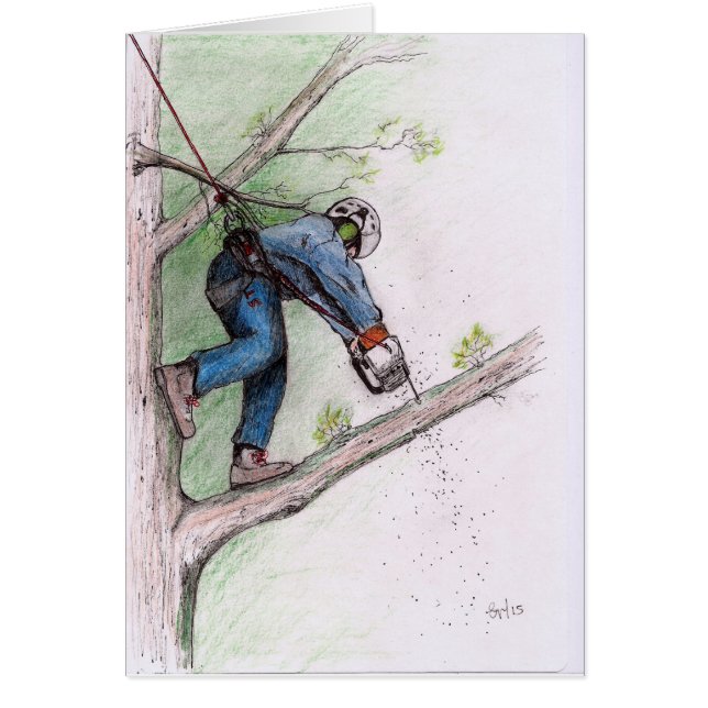 Tree Surgeon Arborist Lumberjack (Front)
