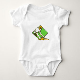 tree surgeon arborist lumberjack chainsaw baby bodysuit