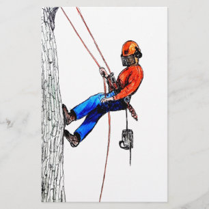 Tree Surgeon Arborist Stationery
