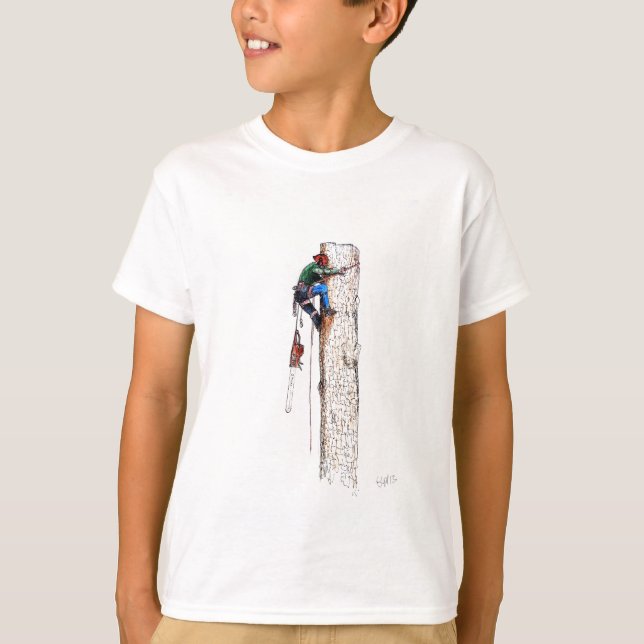 Tree Surgeon Arborist T-Shirt (Front)