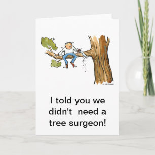 tree surgeon card