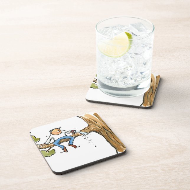 Tree surgeon coaster (Right Side)