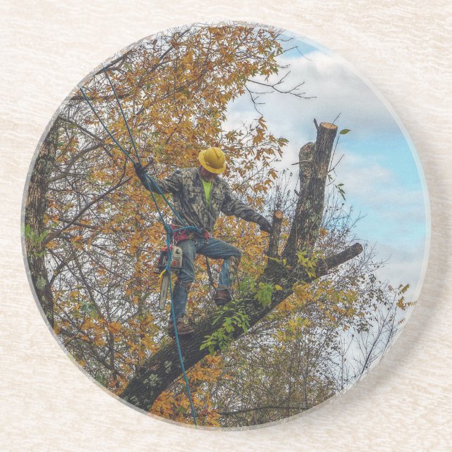 Tree Surgeon Coaster (Front)