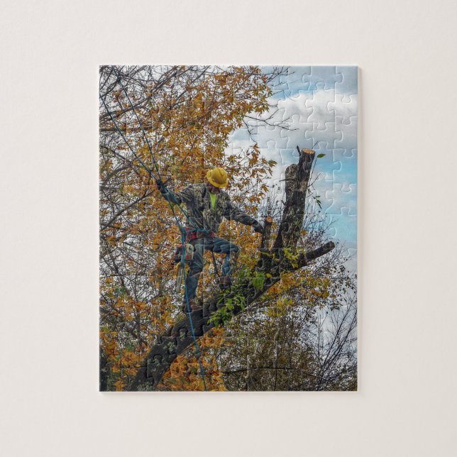 Tree Surgeon Jigsaw Puzzle (Vertical)
