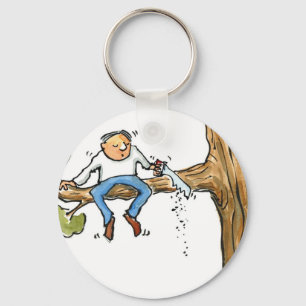 Tree surgeon key ring