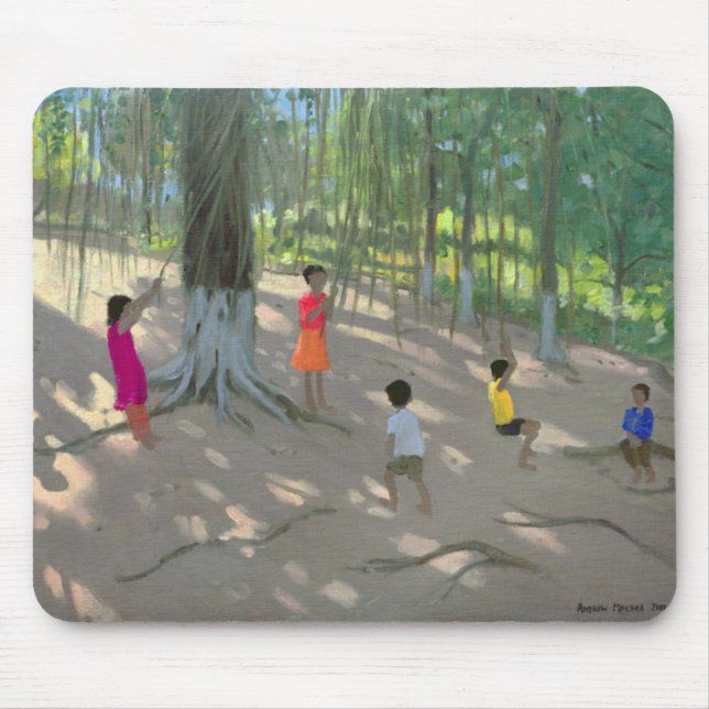 Tree Swing Elephant Island Bombay 2000 Mouse Pad (Front)