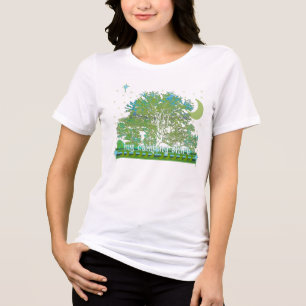 Tree T-shirts with Moon and Stars