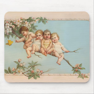 Tree Top Babies Mouse Pad