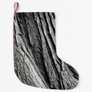 Tree tree bark tribe wood small christmas stocking