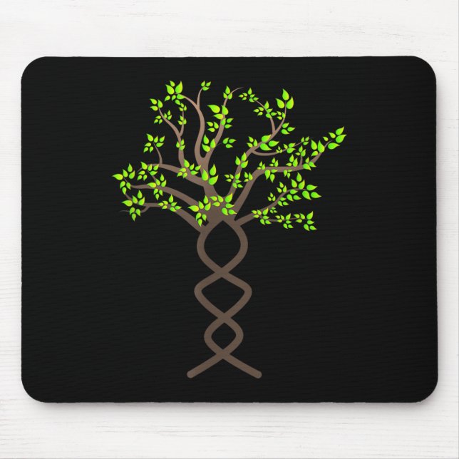 Tree Trees Dna Nature Protection Environmental Mouse Pad (Front)
