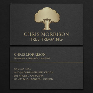 Tree Trimming Business Card
