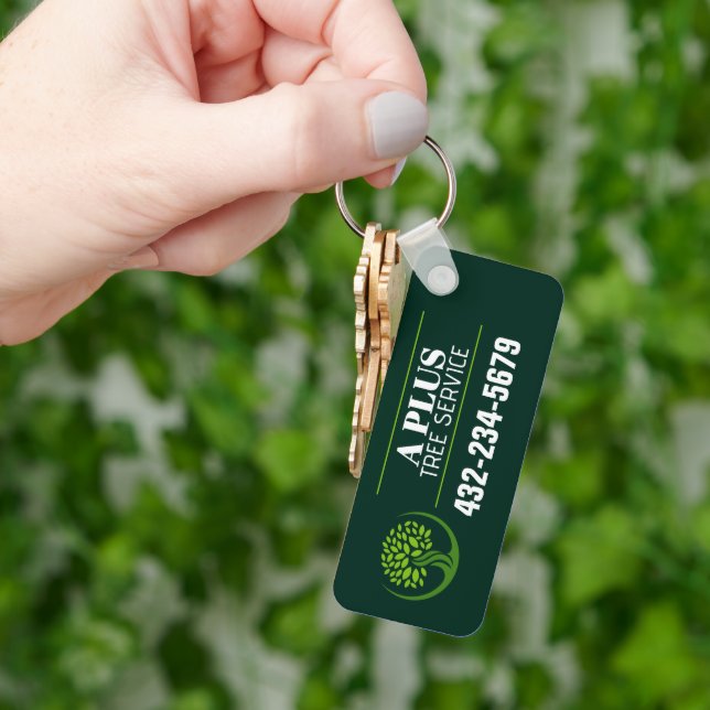 Tree Trimming Service Key Ring (Hand)