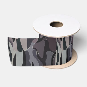 Tree Trunk Background Pattern Satin Ribbon