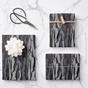 Tree Trunk Background Pattern Wrapping Paper Sheet