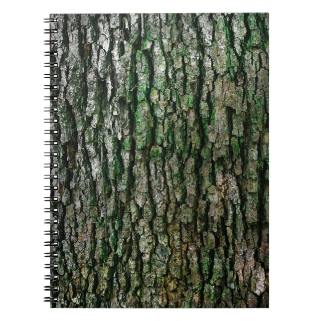 Tree Trunk (Wood Bark) Notebook (Front)