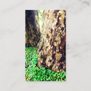 tree trunks business card