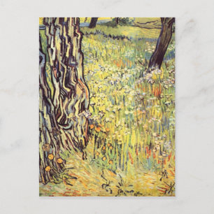 Tree trunks by Vincent van Gogh Postcard