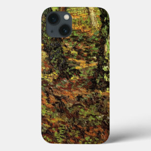 Tree Trunks with Ivy by Vincent van Gogh iPhone 13 Case