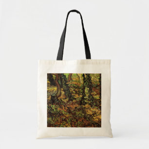 Tree Trunks with Ivy by Vincent van Gogh Tote Bag