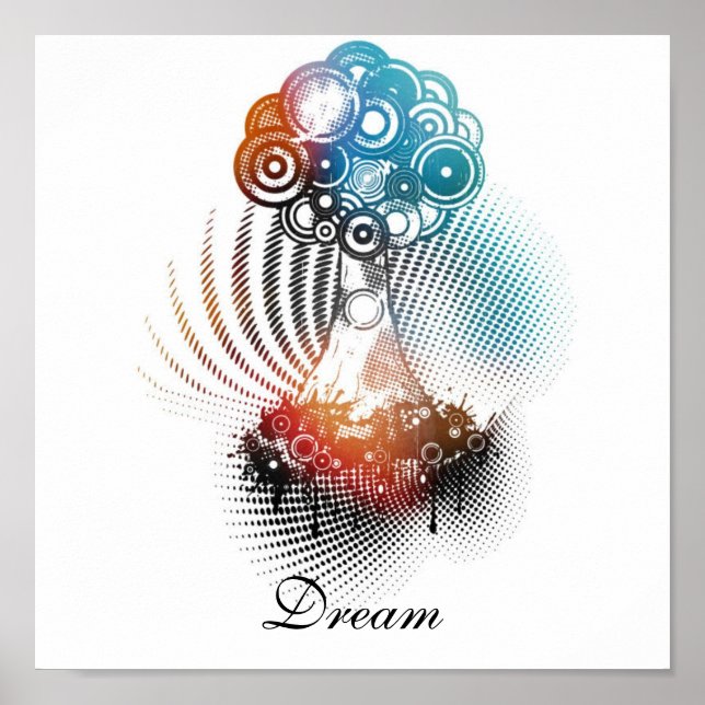 Tree upon a Cloud Dream Poster (Front)