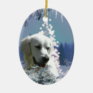 Tree White Lab Ceramic Tree Decoration