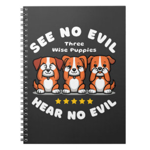 Tree Wise Puppies Notebook