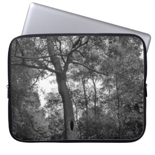 Tree with a Mysterious Hole Laptop Sleeve