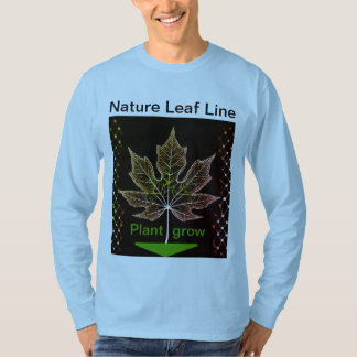 Tree With Netting Leaf Design - Nature Inspired -  T-Shirt
