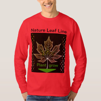 Tree With Netting Leaf Design - Nature Inspired -  T-Shirt