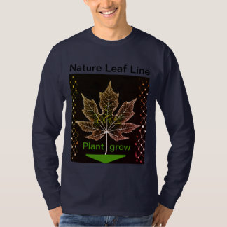 Tree With Netting Leaf Design - Nature Inspired -  T-Shirt