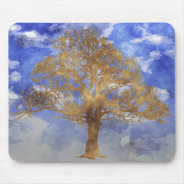TREE WITH SKY MOUSE PAD (Front)