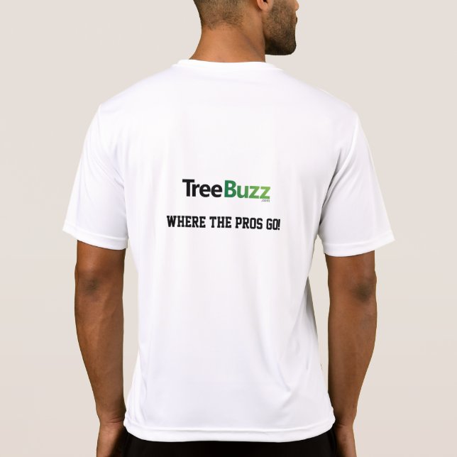 TreeBuzz Fitted T T-Shirt (Back)