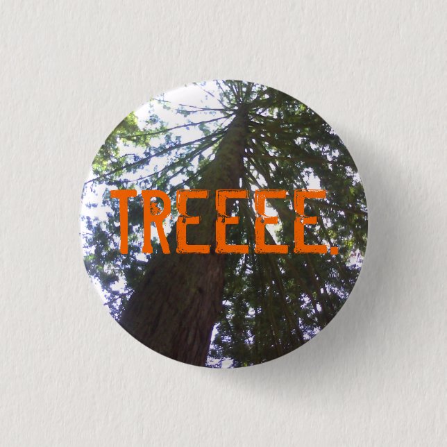 TREEEE. 3 CM ROUND BADGE (Front)
