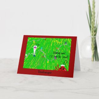 Treehanger Holiday Card