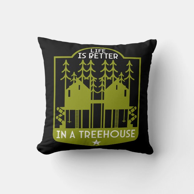 Treehouse Apparel And Decor Cushion (Front)