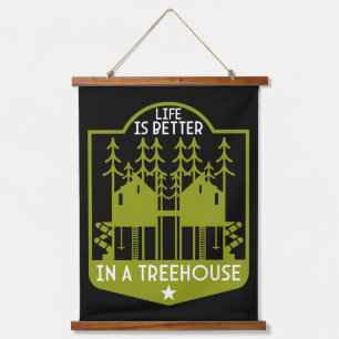 Treehouse Apparel And Decor Hanging Tapestry