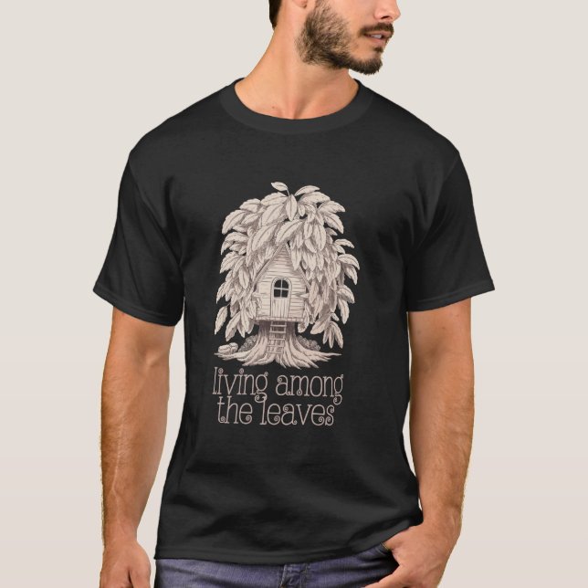 Treehouse Builders DIY Treehouse Construction Crea T-Shirt (Front)
