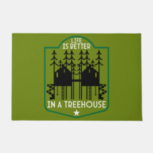 Treehouse Decor Doormat