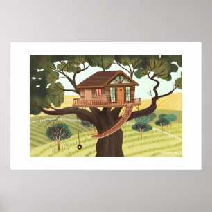 Treehouse Extra Large Print