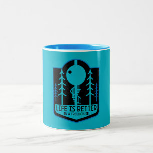 Treehouse Homes Two-Tone Coffee Mug