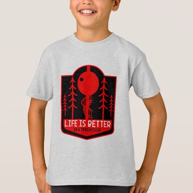 Treehouse Living back To School T-Shirt (Front)