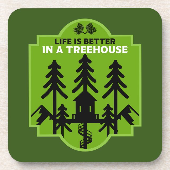 Treehouse Living Coaster (Front)