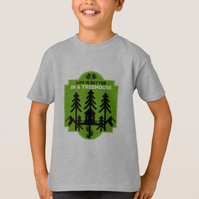 Treehouse Living T-Shirt (Front)