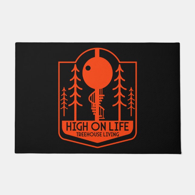 Treehouse Master Builder Doormat (Front)