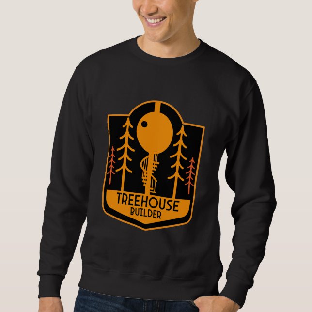 Treehouse Master Builder Sweatshirt (Front)