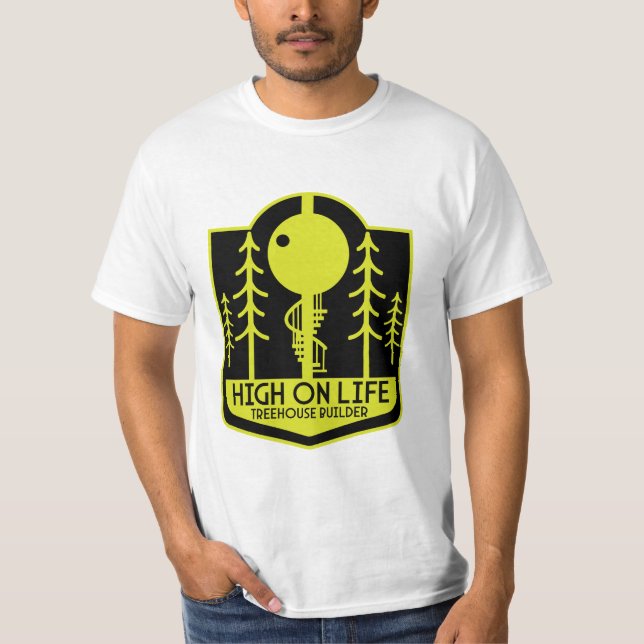 Treehouse Master Builder T-Shirt (Front)